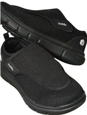 FitVille EasyTop Wings V2  Extra Wide Diabetic and Sport Recovery Shoes 10.5